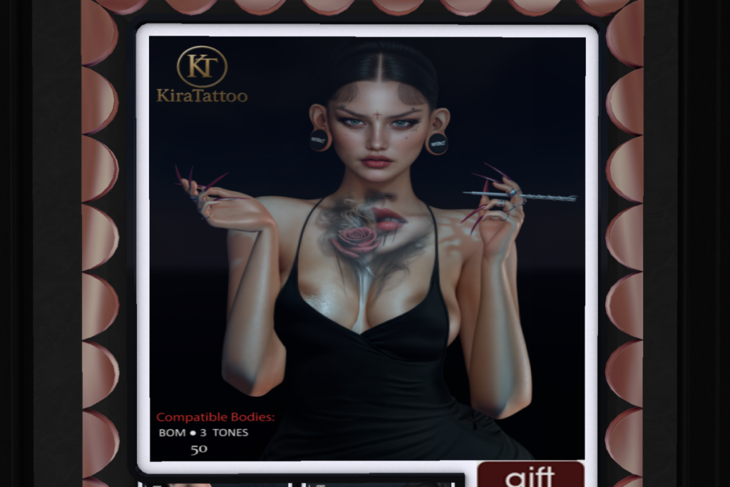 No. 50 Tattoo - BOM, L$250
