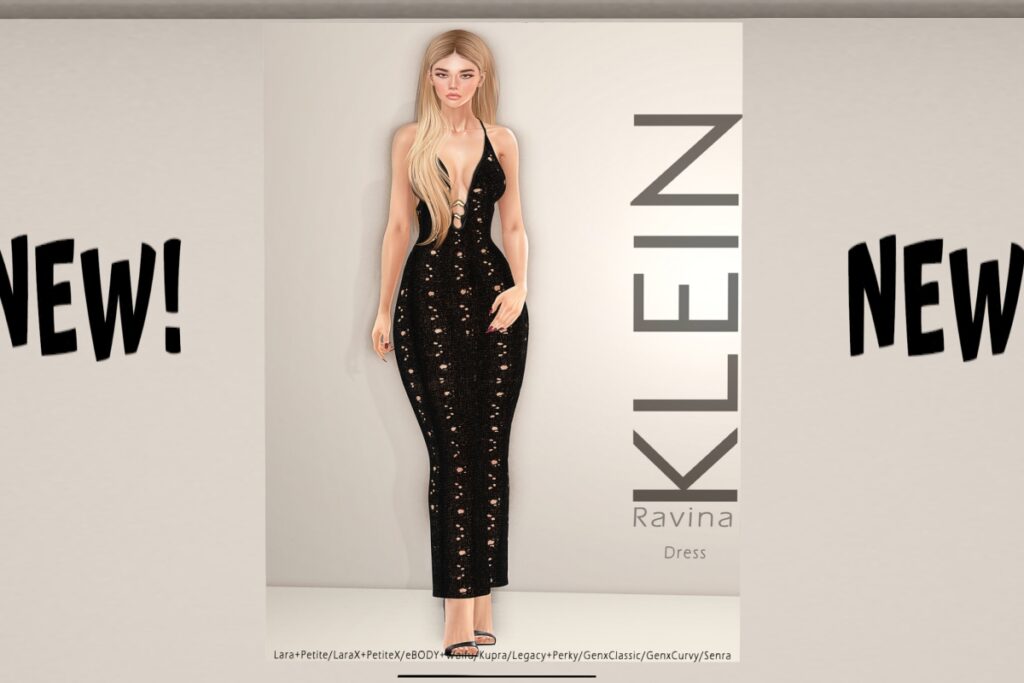 Ravina Dress - GenX/Inithium/Legacy/Maitreya/Reborn/Senra/+mods, L$50 each/L$300 FP