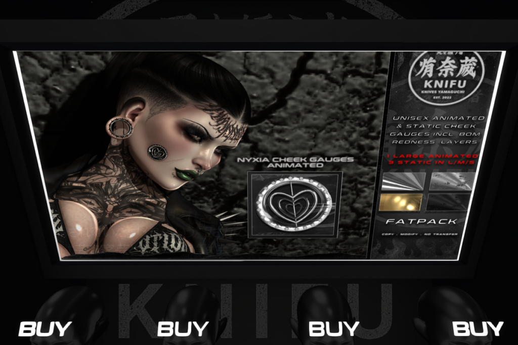 Nyxia Cheek Gauge, L$299 each/L$560 FP