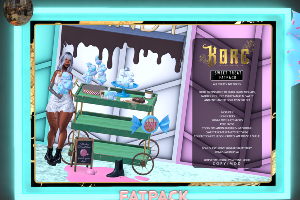 Sweet Treats, L$199 - L$300 each/L$1299 FP