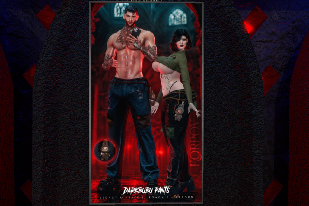 Darkbubu Pants - Jake/Legacy F+M/Reborn, L$299 each/L$899 each FP
