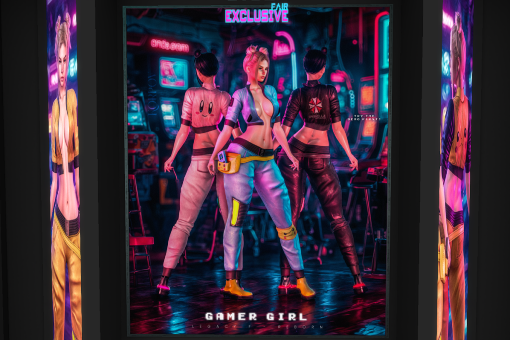 Gamer Girl - Legacy/Reborn, L$299 each/L$1099 eacj FP