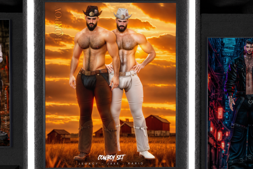 Cowboy Pants - Jake/Kario/Legacy, L$299 each/L$999 FP