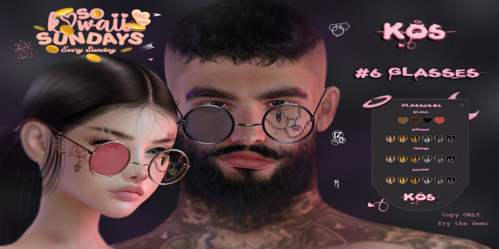 6 Glasses	&lt;a href=&quot;http://maps.secondlife.com/secondlife/Honey%20Island/98/103/2497&quot; target=&quot;_blank&quot;&gt;Teleport&lt;/a&gt;