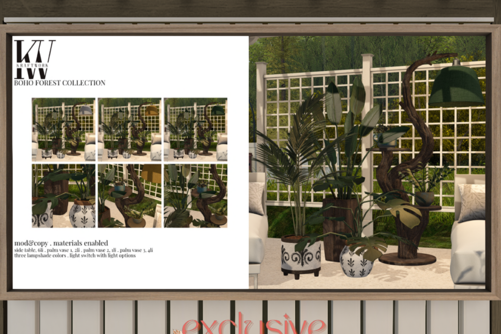 Boho Forest Collection, L$299