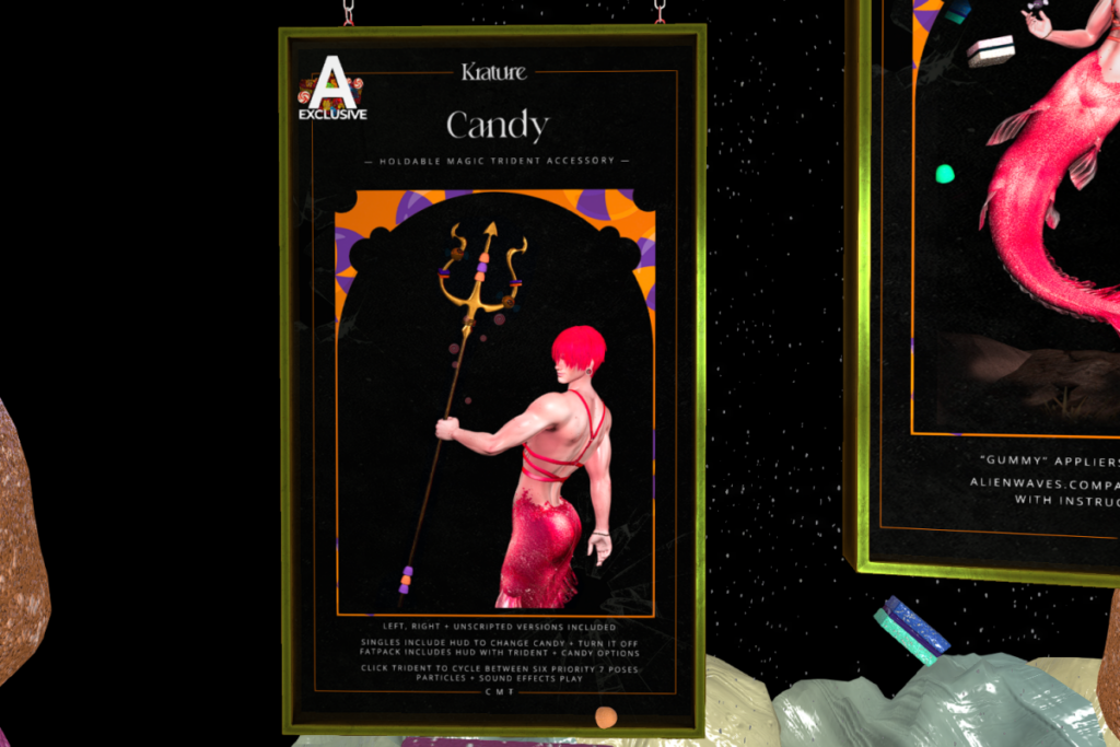 Candy Applier - Aii Riptide Mermaid Tale, L$399 each/L$1299 FP