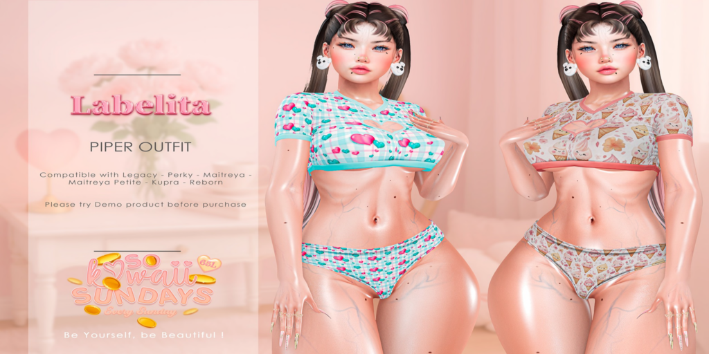 Piper Outfit - Inithium/Legacy/Maitreya/Reborn/+mods	&lt;a href=&quot;http://maps.secondlife.com/secondlife/LIVE%20LOVE/102/192/21&quot; target=&quot;_blank&quot;&gt;Teleport&lt;/a&gt;