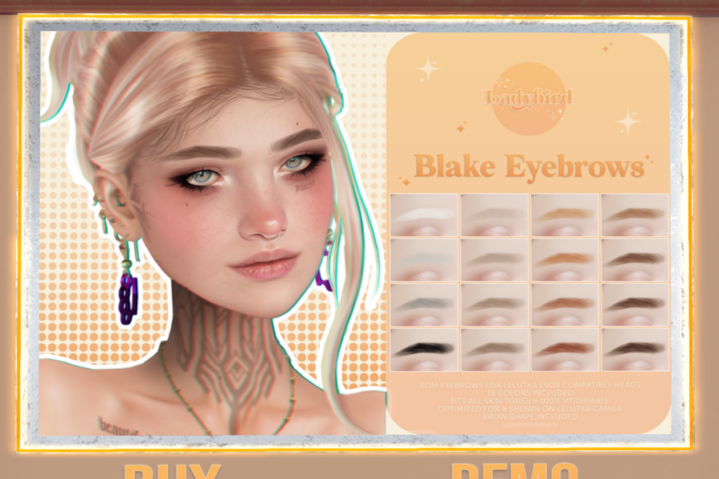 Blake Eyebrows - EvoX, L$275