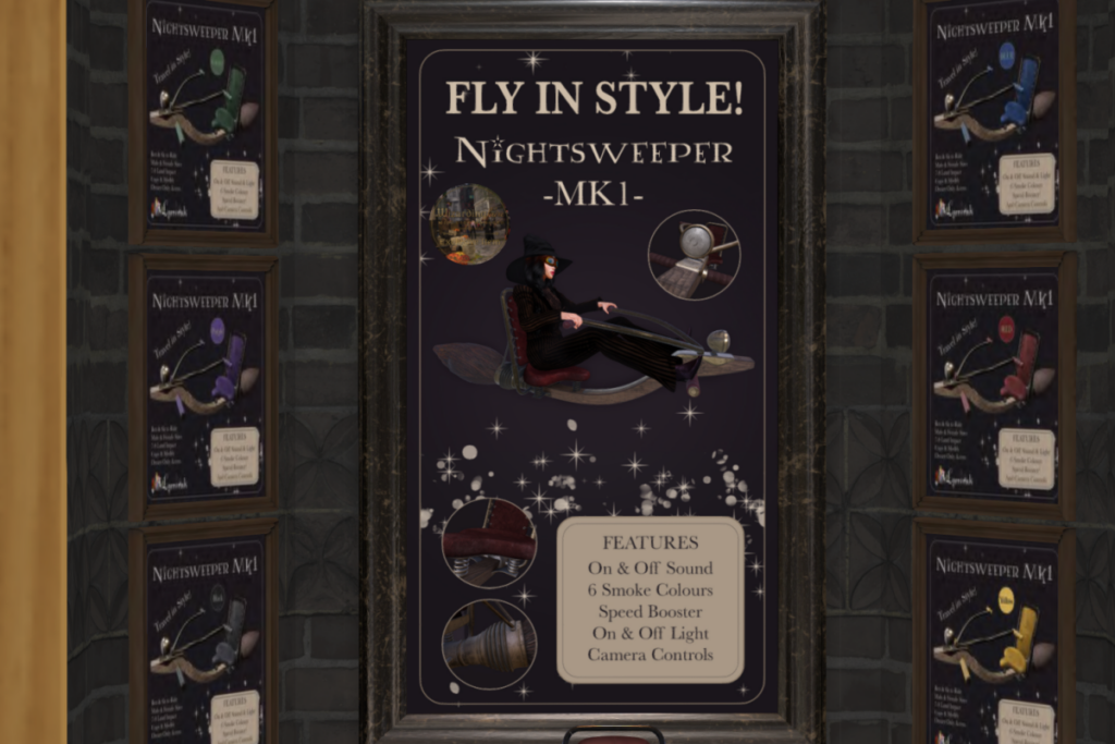Nightsweeper MK1, L$395 each