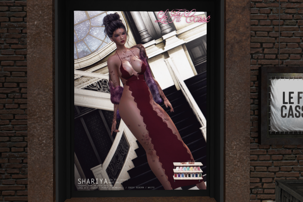 Shariya Maxi Dress - Legacy/MaitreyaX/Reborn/+mods, L$299 each/L$1340 FP
