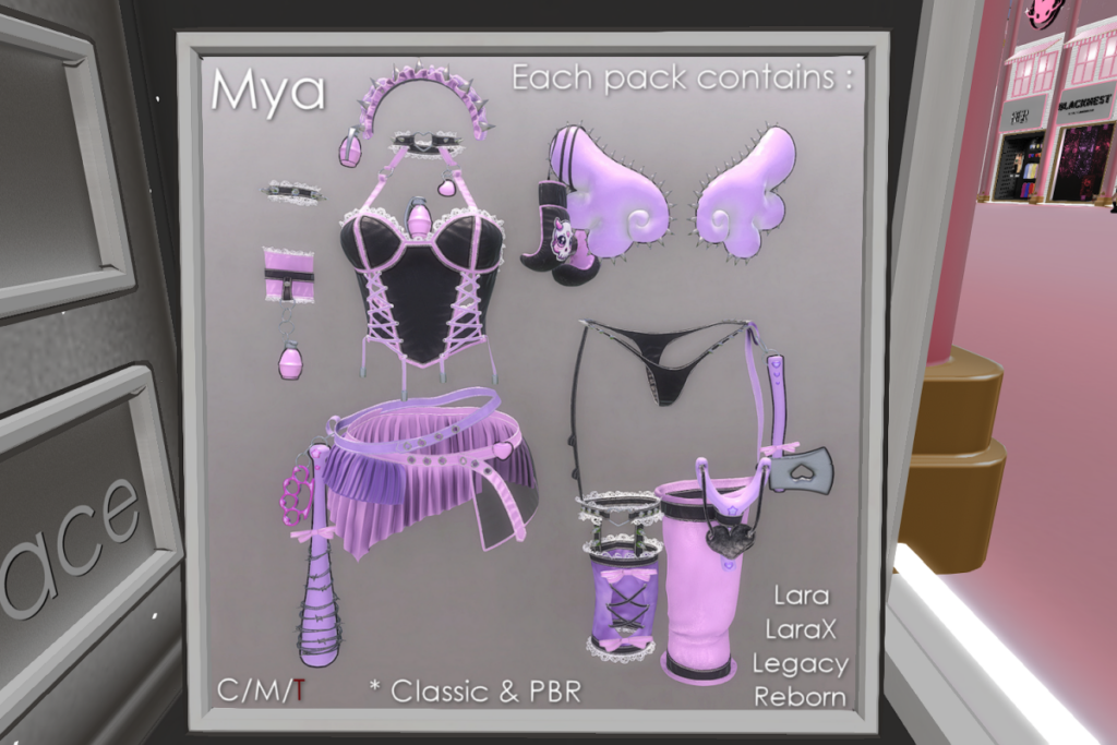 Mya - Legacy/MaitreyaX/Reborn, L$390 each/L$1590 FP