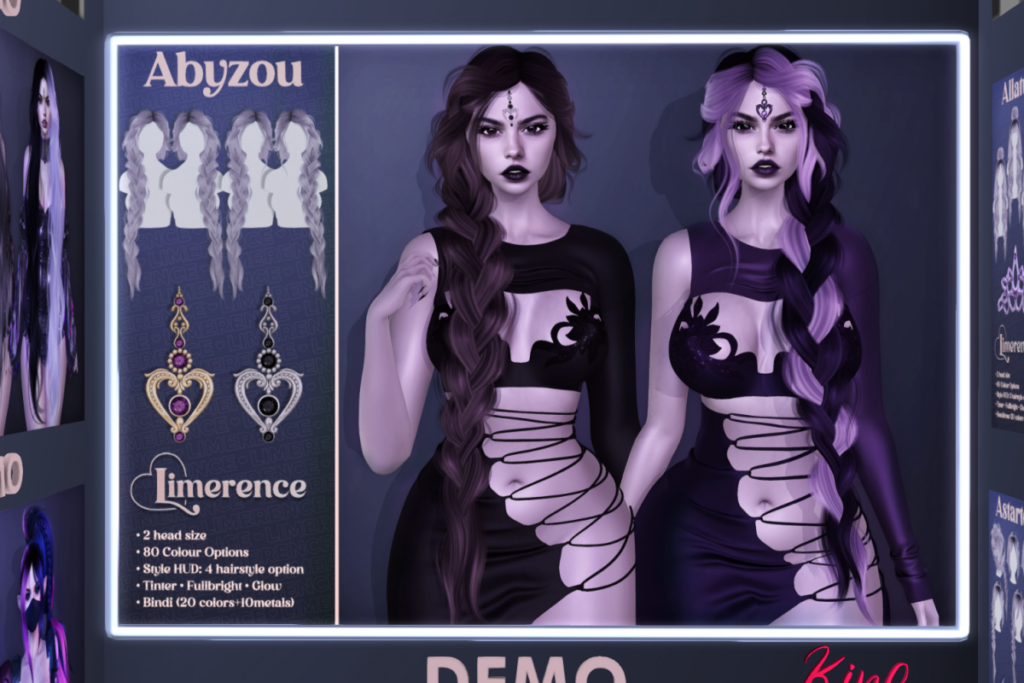 Abyzou Hair, L$990
