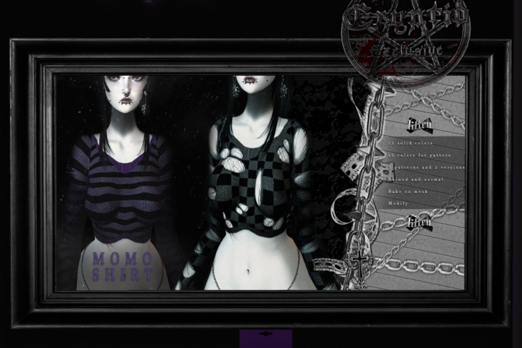 Momo Shirt - BOM, L$197 each/L$447 each FP/L$797 MP