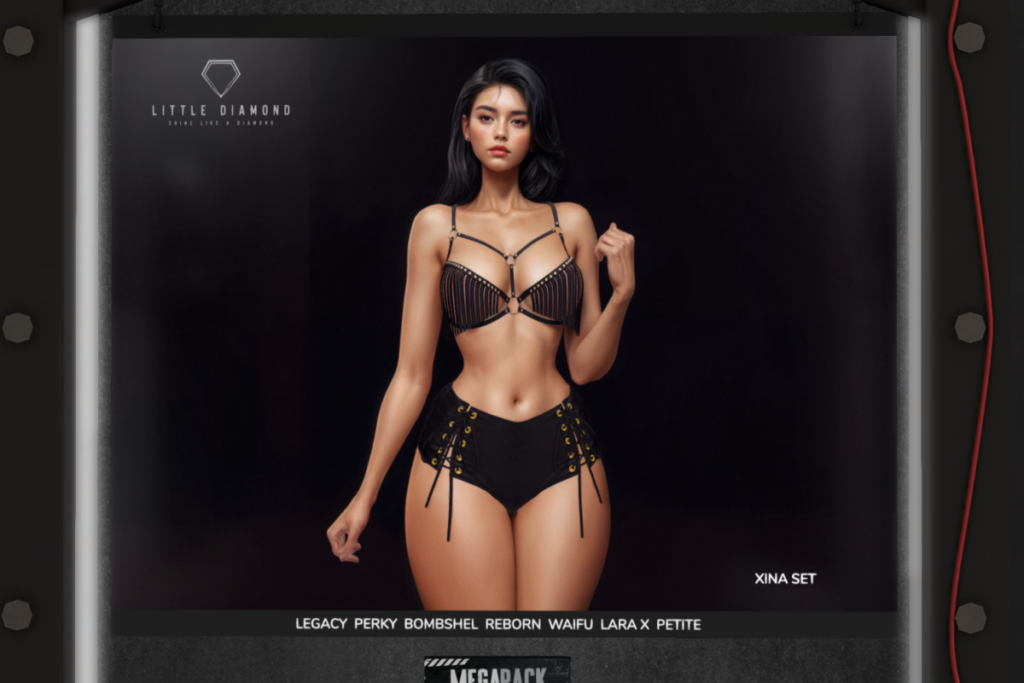 Xina Top &amp; Short - Legacy/MaitreyaX/Reborn/+mods, L$320 each/L$2190 MP