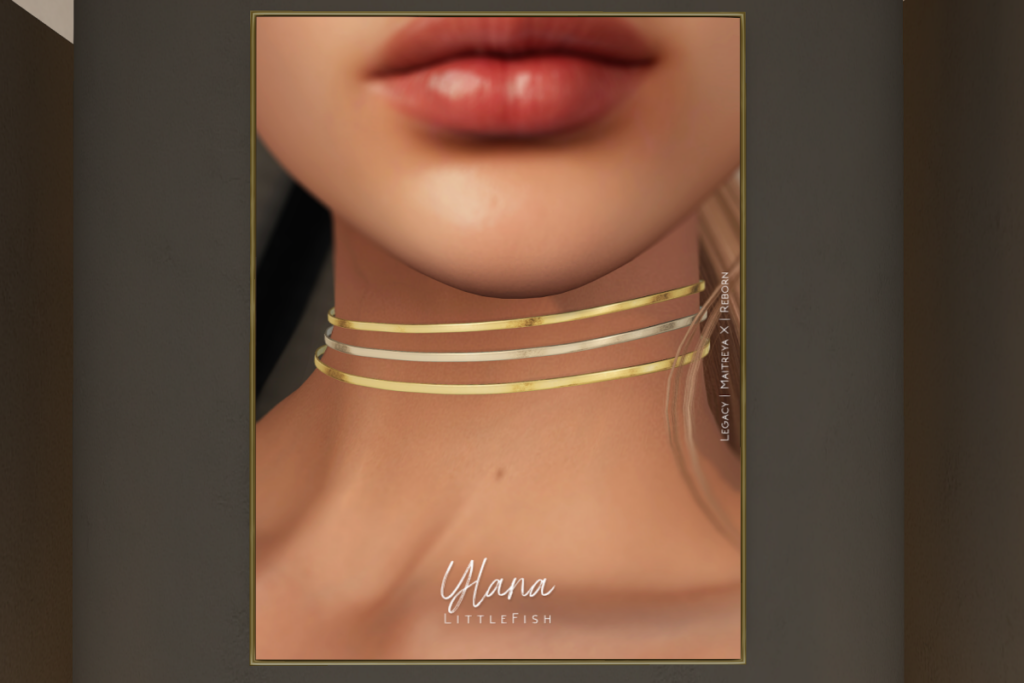Ylana Necklace - Legacy/MaitreyaX/Reborn, L$350 each/L$750 FP