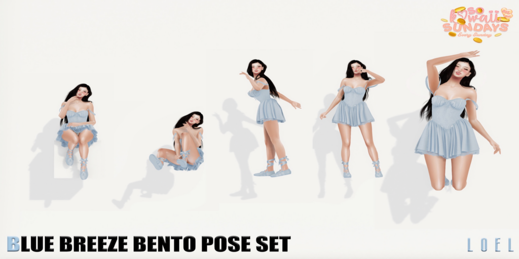 Blue Breeze Poses	&lt;a href=&quot;http://maps.secondlife.com/secondlife/Stargazer%20Galaxy/101/47/3118&quot; target=&quot;_blank&quot;&gt;Teleport&lt;/a&gt;