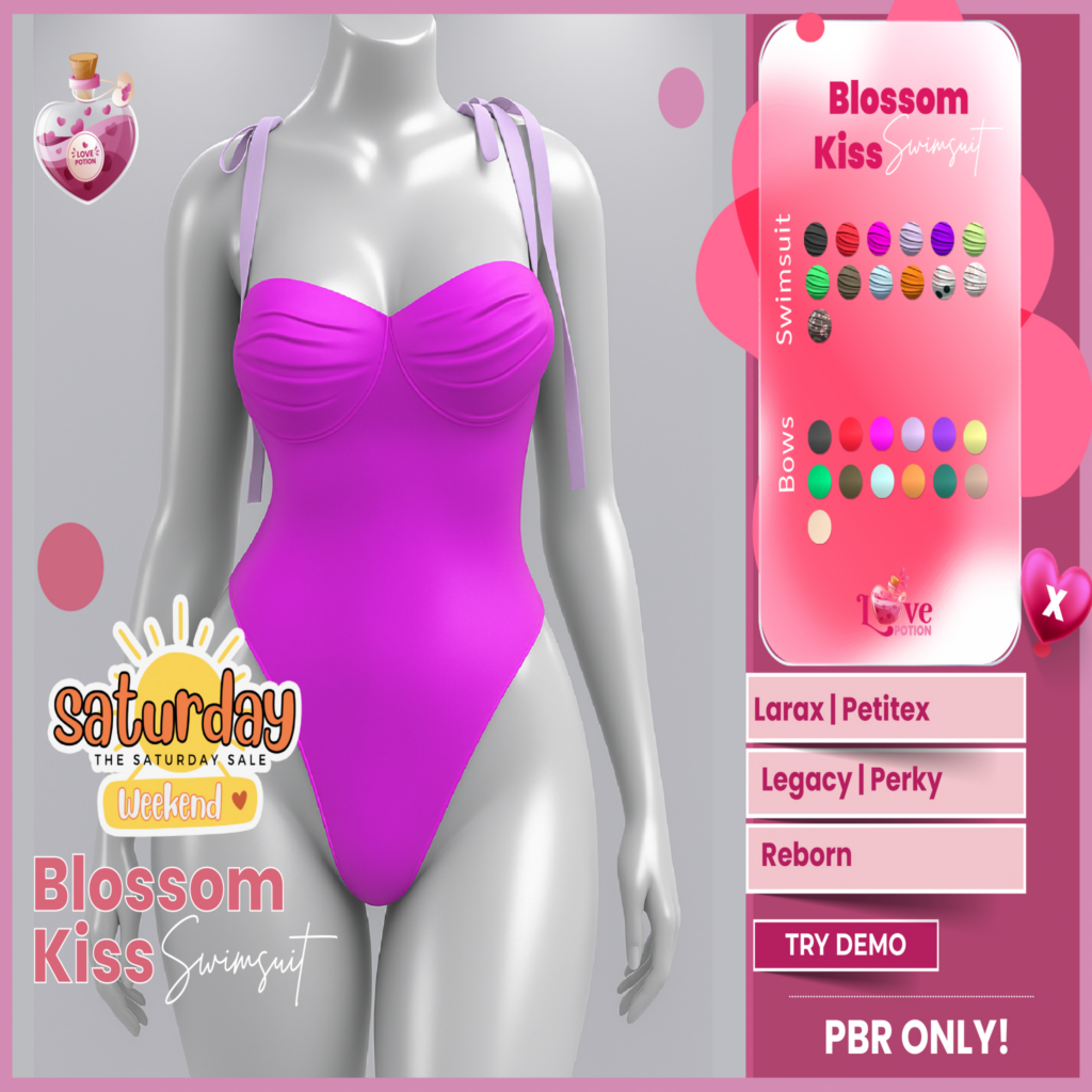 Blossom Kiss Swimsuit - Legacy/MaitreyaX/Reborn/+mods	&lt;a href=&quot;http://maps.secondlife.com/secondlife/Holanbra/170/96/23&quot; target=&quot;_blank&quot;&gt;Teleport&lt;/a&gt;