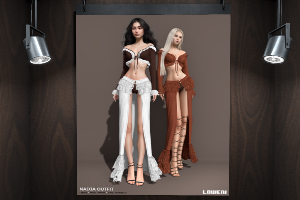 Nadja Outfit - Legacy/MaitreyaX/Reborn/+mods, L$349 each