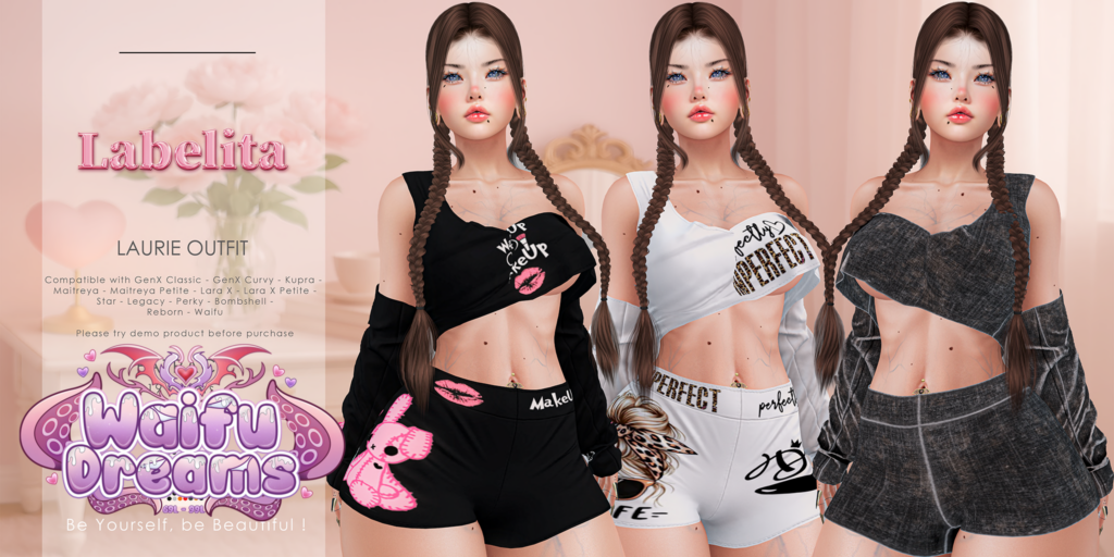 Laurie Outfit - GenX/Inithium/Legacy/MaitreyaX/Reborn/+mods