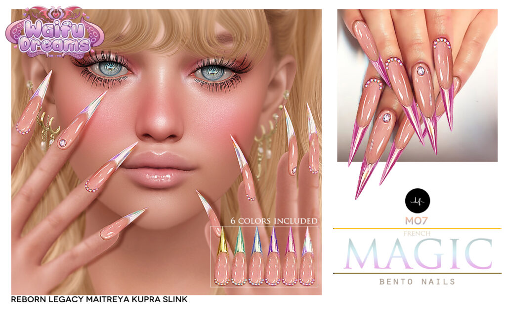 M07 Magic Nails - Inithiun/Legacy/Maitreya/Reborn/Slink