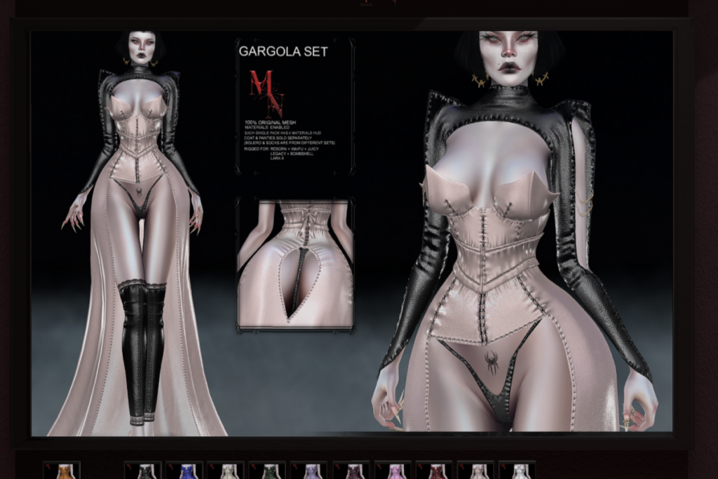 Gargola Set - Legacy/MaitreyaX/Reborn/+mods, L$199-L$399 each/L$1150-L$2150 each FP