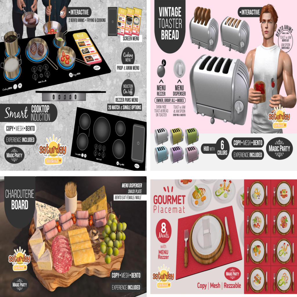 Kitchen Decor Sets	&lt;a href=&quot;http://maps.secondlife.com/secondlife/Amber%20Cove/180/240/25&quot; target=&quot;_blank&quot;&gt;Teleport&lt;/a&gt;