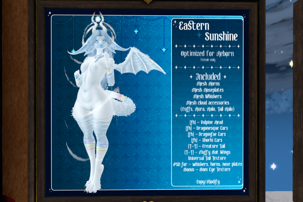 Eastern Sunshine - BOM Modkit, L$700