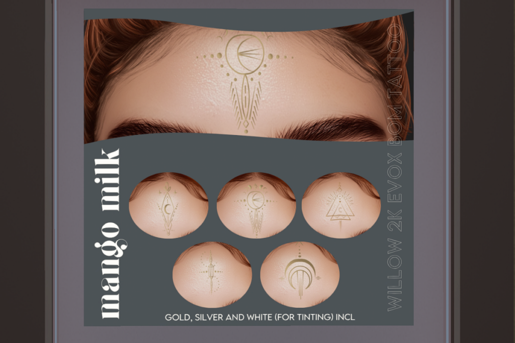 Willow Tattoo - EvoX, L$199