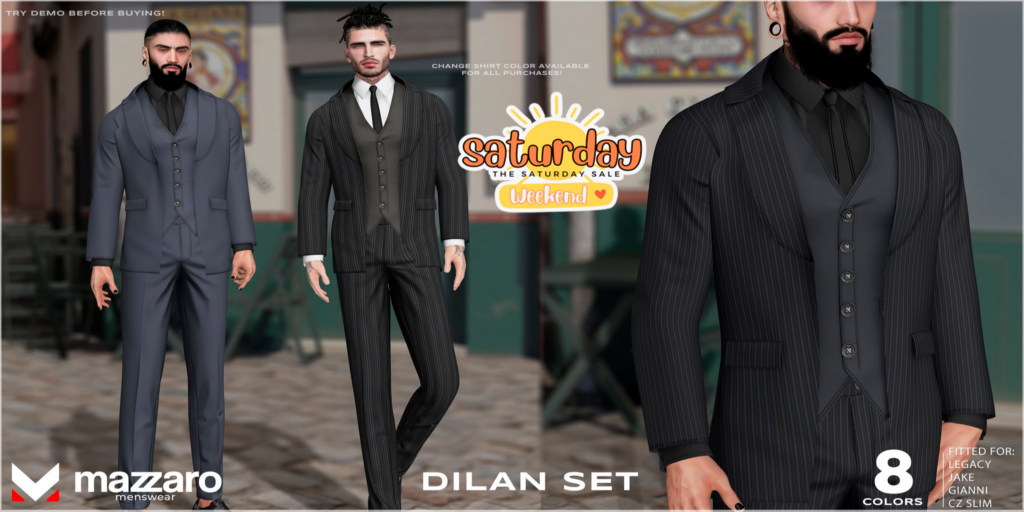 Dilan Set - CZ Slim/Gianni/Jake/Legacy	&lt;a href=&quot;http://maps.secondlife.com/secondlife/Heartbreak/131/129/166&quot; target=&quot;_blank&quot;&gt;Teleport&lt;/a&gt;