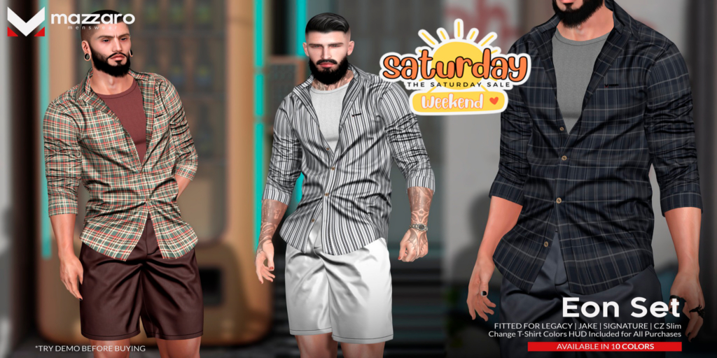 Eon Set - CZ Slim/Gianni/Jake/Legacy	&lt;a href=&quot;http://maps.secondlife.com/secondlife/Heartbreak/131/129/166&quot; target=&quot;_blank&quot;&gt;Teleport&lt;/a&gt;