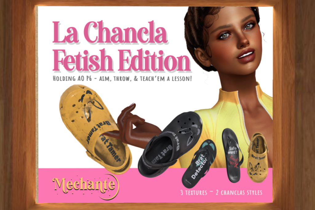 La Chancla Fetish Edition Animated Holdable, L$299