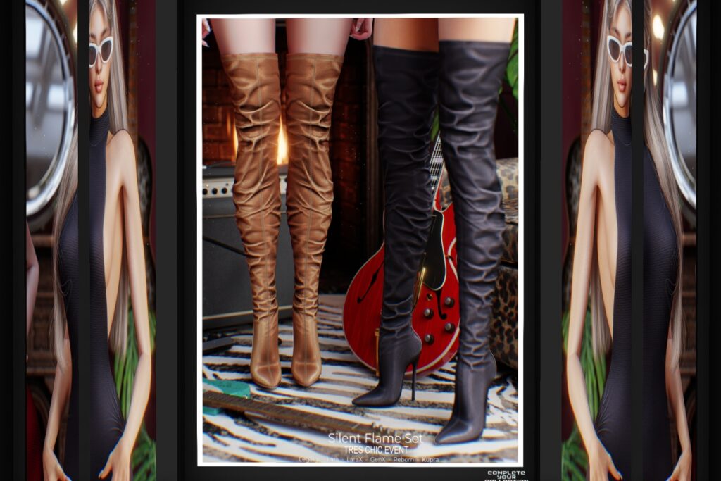 Silent Flame Set - GenX/Inithium/Legacy/Maitreya/Reborn/+mods, L$199 each/L$149-L$1099 each FP/L$1699 MP