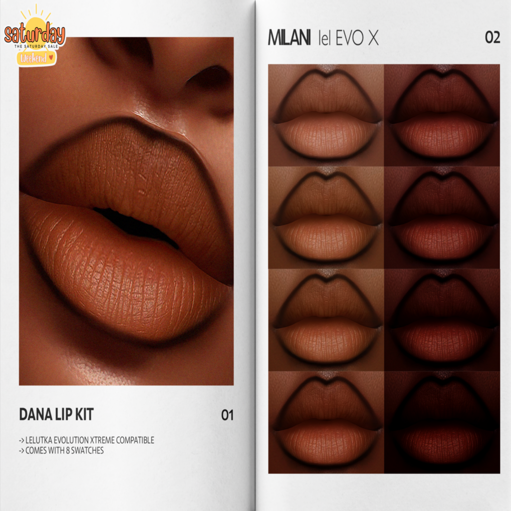 Dana Lip Kit Lipstick - EvoX	&lt;a href=&quot;https://maps.secondlife.com/secondlife/VELOUR/215/117/1503&quot; target=&quot;_blank&quot;&gt;Teleport&lt;/a&gt;