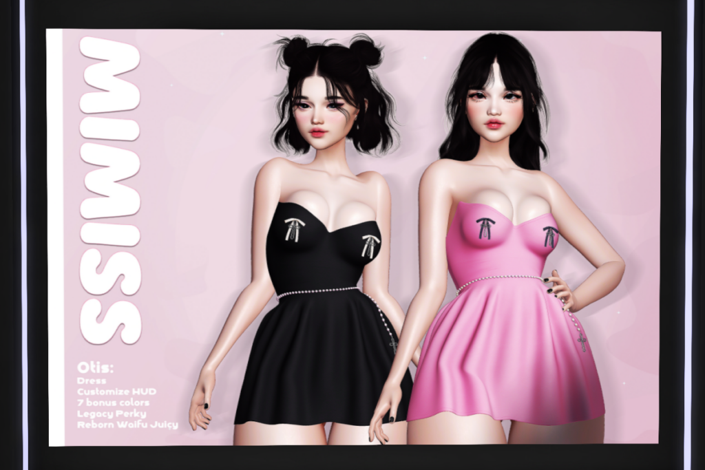 Otis Dress - Legacy/Reborn/+mods, L$220 each/L$999 FP