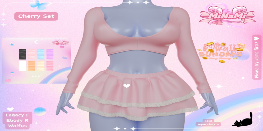 Cherry Set - Legacy/Reborn/+mods	&lt;a href=&quot;http://maps.secondlife.com/secondlife/Notteterna/160/78/1121&quot; target=&quot;_blank&quot;&gt;Teleport&lt;/a&gt;