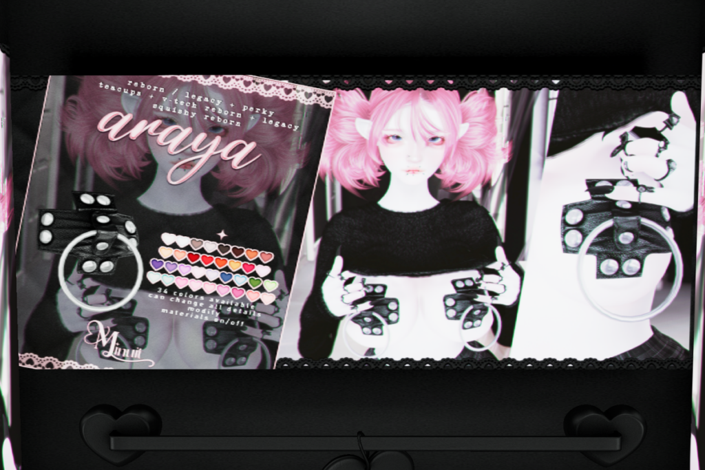 Araya Pasties - Legacy/Reborn/+mods, L$499