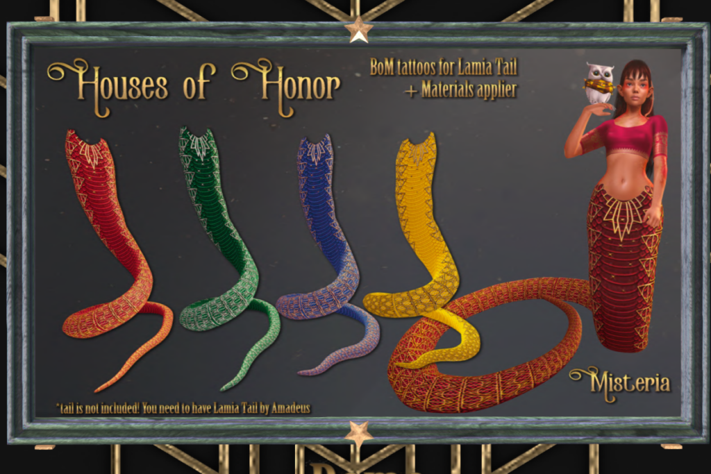 Houses of Honor - Lamia Tail, L$300