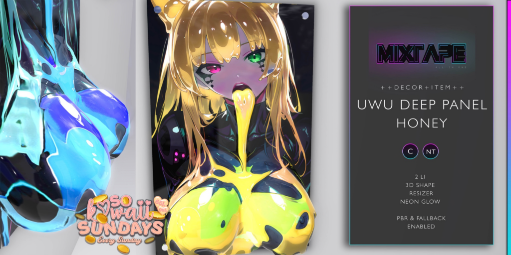 UWU Deep Panel Decor	&lt;a href=&quot;http://maps.secondlife.com/secondlife/Lovely%20Day/85/195/201&quot; target=&quot;_blank&quot;&gt;Teleport&lt;/a&gt;