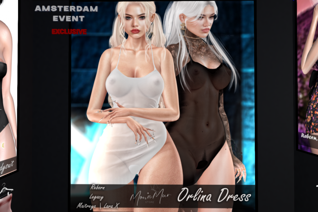 Orlina Dress - Legacy/Maitreya/Reborn/+mods, L$220 each/L$799 FP