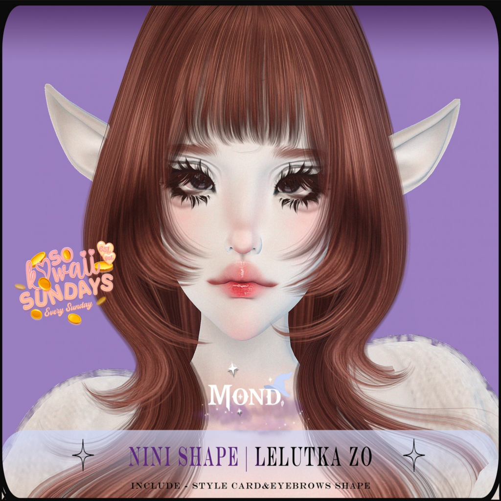 Nini Shape - EvoX Zo	&lt;a href=&quot;http://maps.secondlife.com/secondlife/Hashira/58/165/3&quot; target=&quot;_blank&quot;&gt;Teleport&lt;/a&gt;