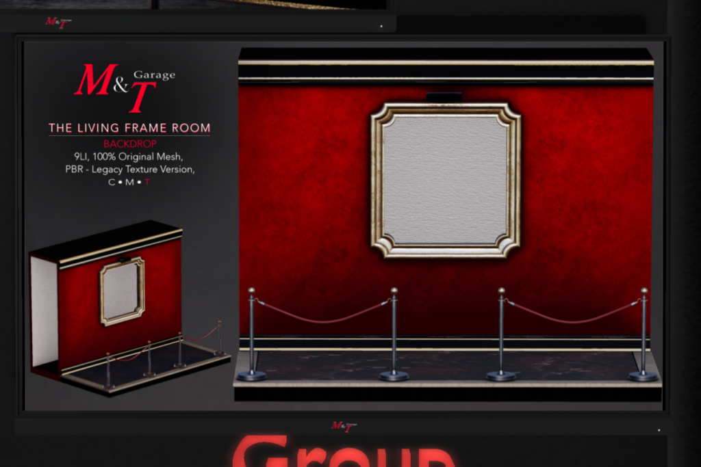 The Living Frame Room Backdrop, L$499