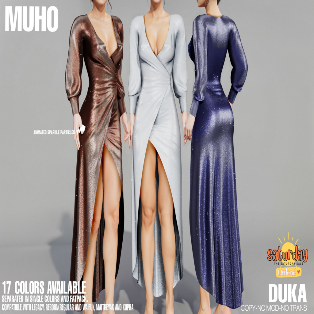 Duka Dress - Inithium/Legacy/MaitreyaX/Reborn/+mods	&lt;a href=&quot;http://maps.secondlife.com/secondlife/Magic%20Sky/157/112/2022&quot; target=&quot;_blank&quot;&gt;Teleport&lt;/a&gt;