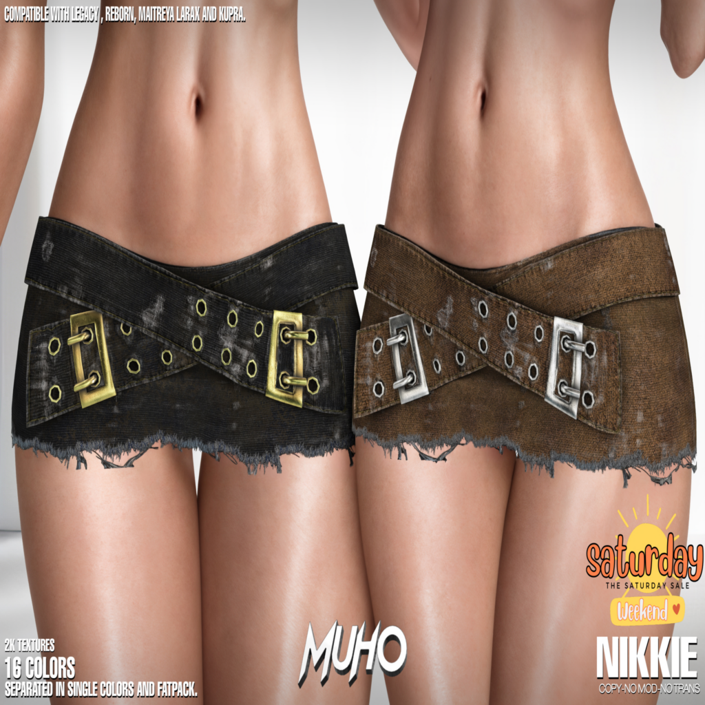 Nikkie Skirt - Inithium/Legacy/MaitreyaX/Reborn	&lt;a href=&quot;http://maps.secondlife.com/secondlife/Magic%20Sky/180/94/2022&quot; target=&quot;_blank&quot;&gt;Teleport&lt;/a&gt;