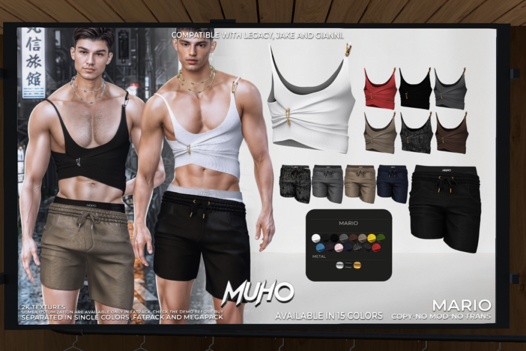 Kai Set - See ad for fits, L$189 each/L$980-L$1980 each FP