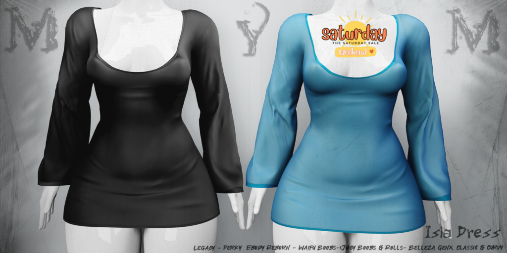 Isla Dress - GenX/Legacy/Reborn/+mods	&lt;a href=&quot;http://maps.secondlife.com/secondlife/Meadowland/132/155/3501&quot; target=&quot;_blank&quot;&gt;Teleport&lt;/a&gt;