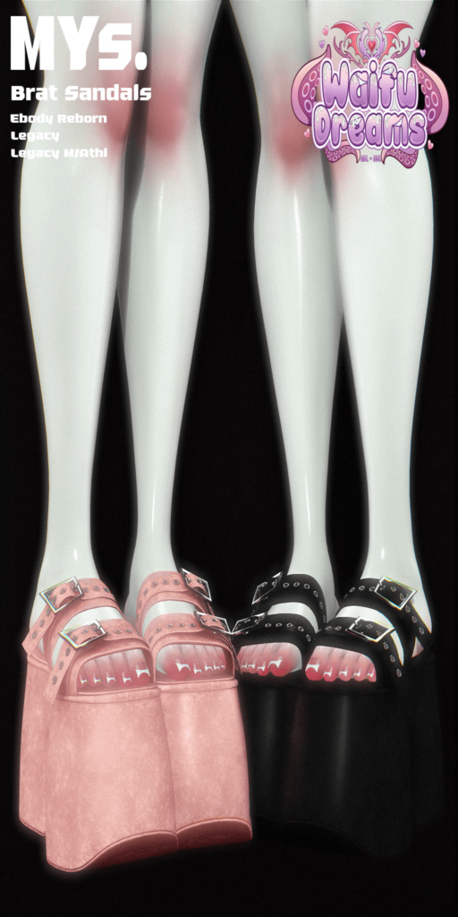 Brat Sandals - Legacy F+M/Reborn/+mods