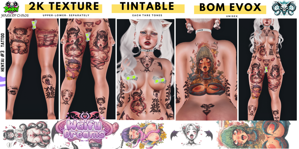Hentai #3 Tattoo