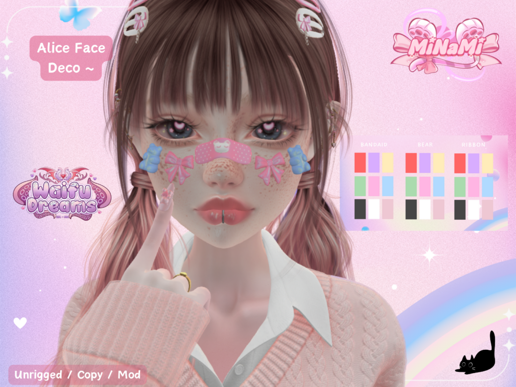 Alice Face Deco