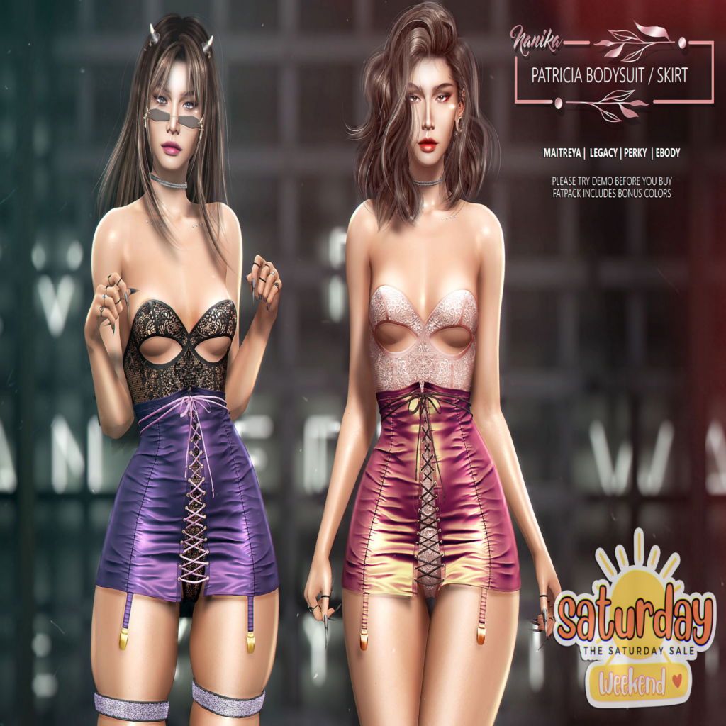 Patricia Outfit - Legacy/Maitreya/Reborn/+mods	&lt;a href=&quot;http://maps.secondlife.com/secondlife/Serena%20Almeria/42/87/2002&quot; target=&quot;_blank&quot;&gt;Teleport&lt;/a&gt;
