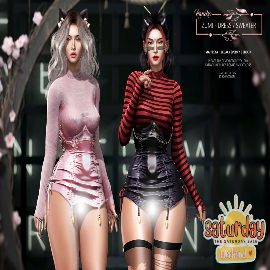 Izumi Outfit - Legacy/Maitreya/Reborn/+mods	&lt;a href=&quot;http://maps.secondlife.com/secondlife/Serena%20Almeria/42/87/2002&quot; target=&quot;_blank&quot;&gt;Teleport&lt;/a&gt;